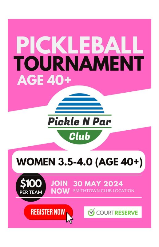 Women’s 3.54.0 (Age 40+) Pickleball Tournament The Pickleball Index