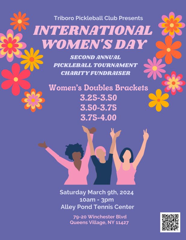 International Women’s Day Second Annual Pickleball Tournament Charity ...